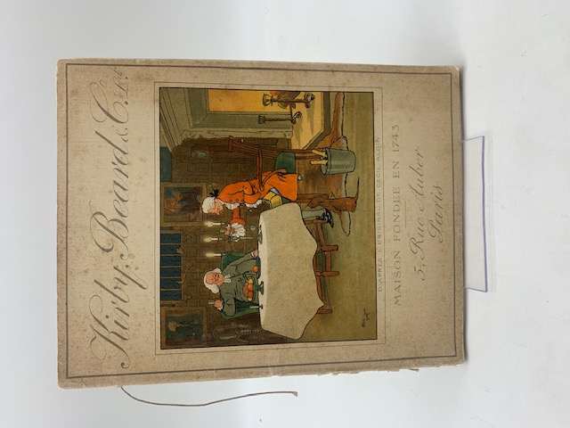 Kirby, Beard & C., Rue Auber, Paris. Catalogue pour 1911. Orfevrerie argentee et de fabrication anglaise